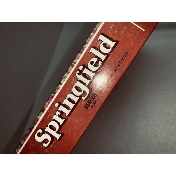 1979 Milton Bradley Puzzle Springfield Series Rose Cottage Jigsaw #6 4086 - Picture 5 of 8